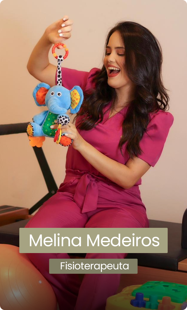 Melina Medeiros, Fisioterapeuta da Clínica Afeto